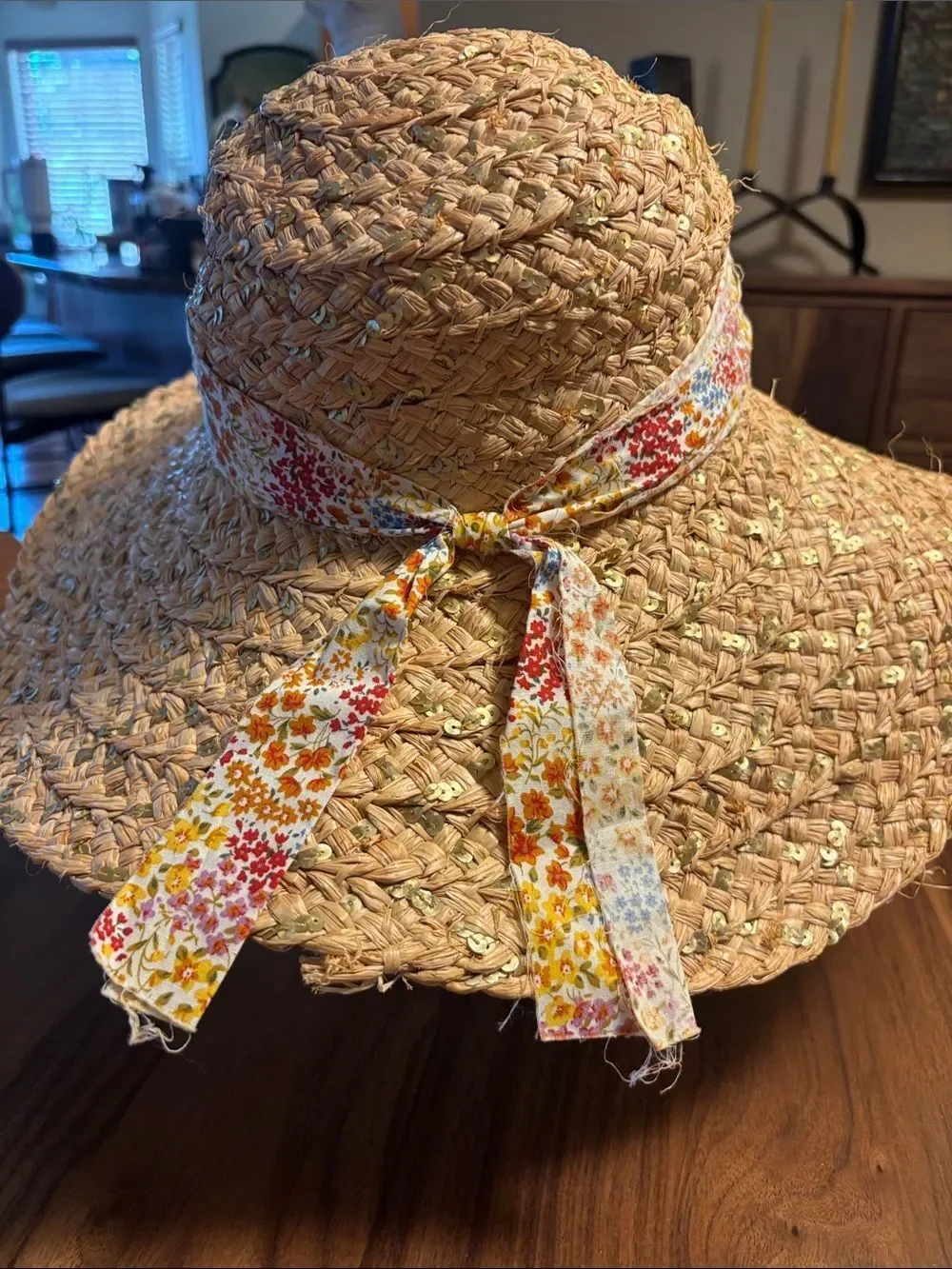 Betsey Johnson wide brim